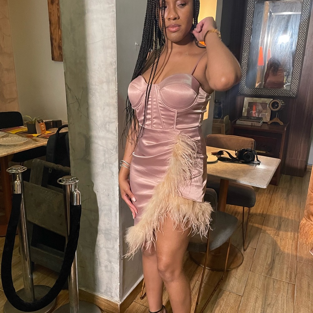 It’s All for You Feather Dress